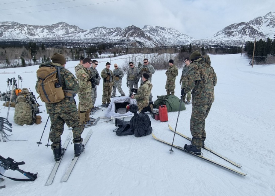 Curso de Liderazgo de Montaña Básico en EEUU foto Ejército de Chile