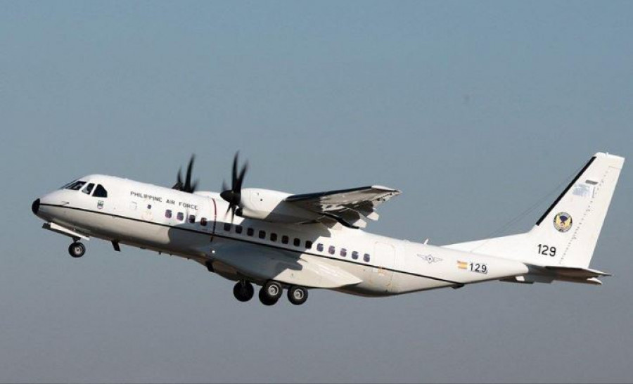 Airbus C295 de la Fuerza Aérea de Filipinas. Foto Airbus