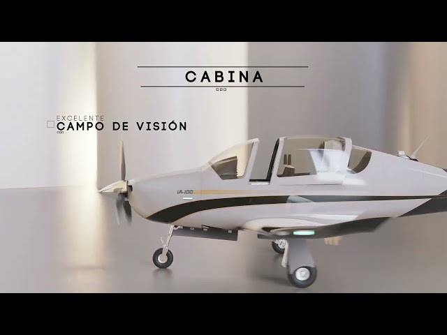 Presentación avión IA-100 Malvina de la firma argentina Fadea