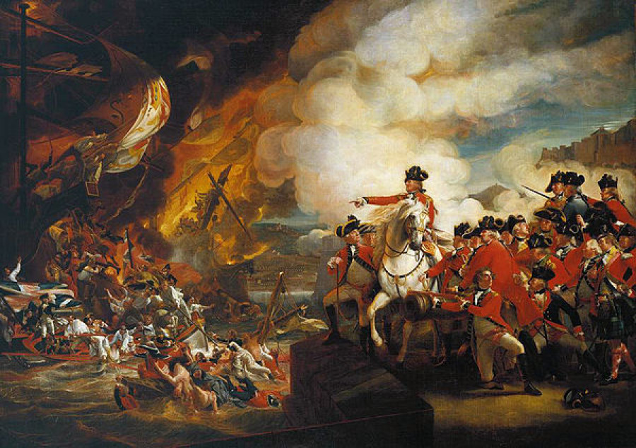 Asedio Gibraltar,John Singleton Copley