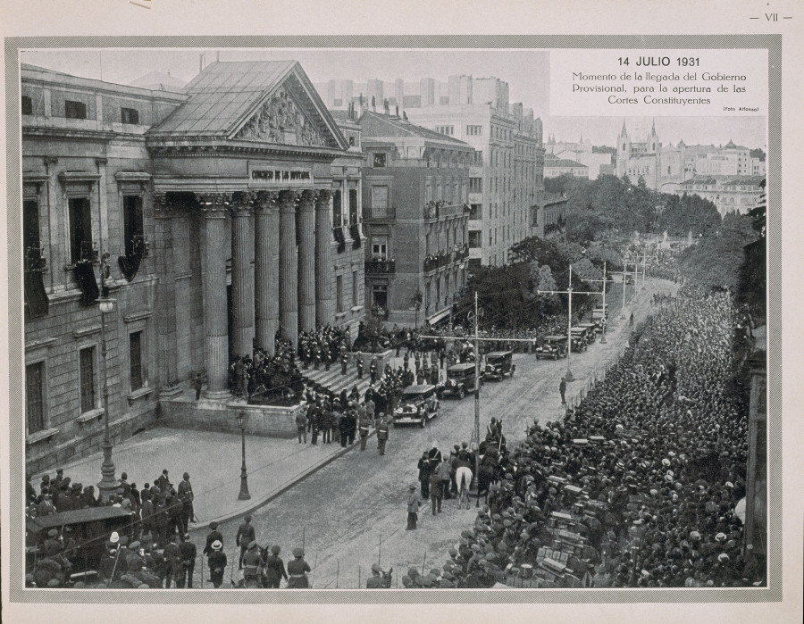 Legada Gobierno Provisionoal Cortes Constituyentes, 1931