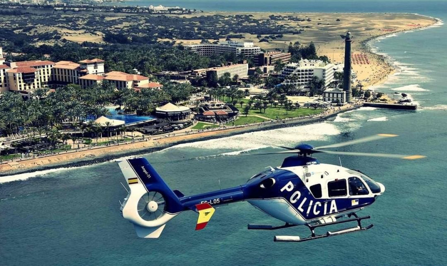 Policia nacional helicoptero