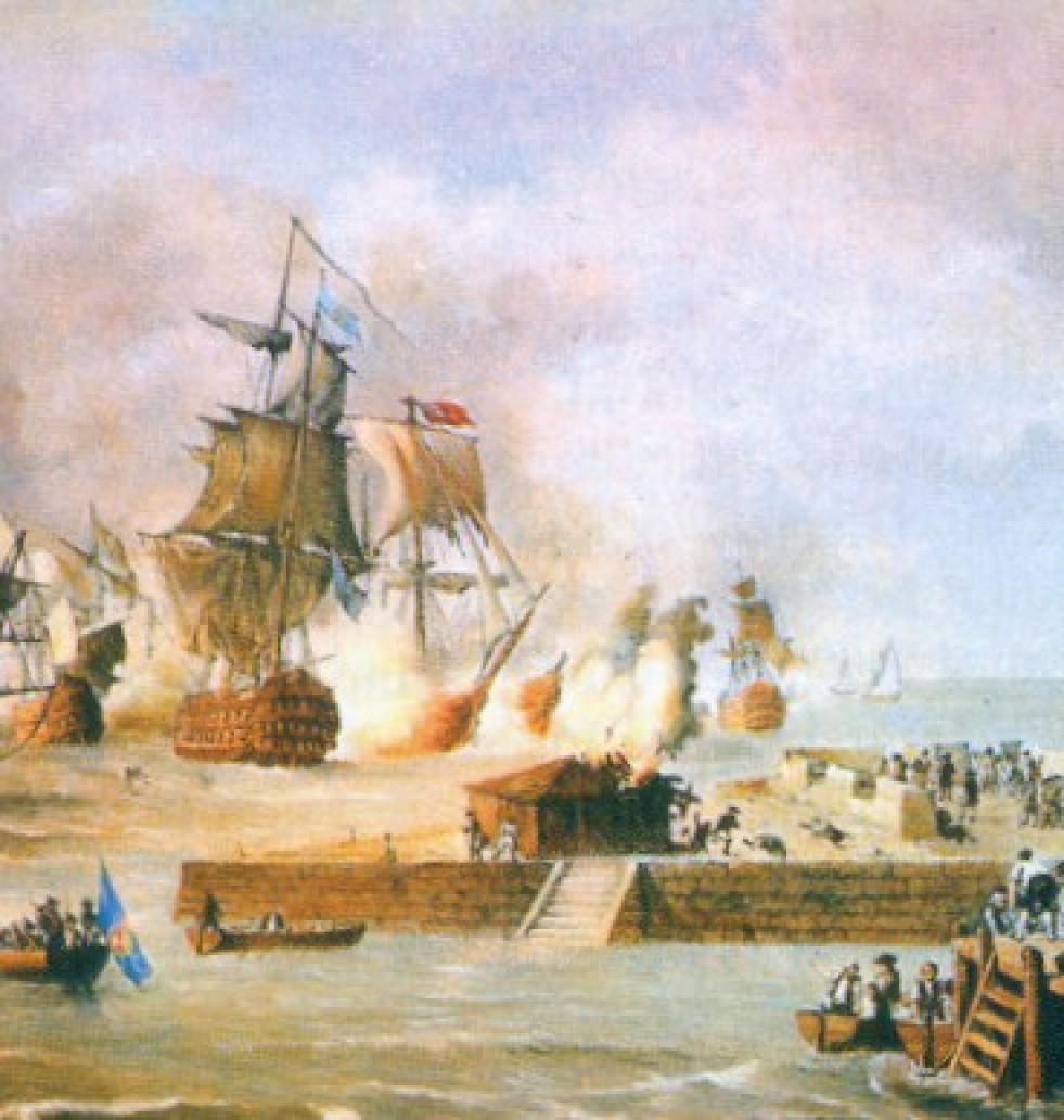 Defensa de Cartagena de Indias por las tropas de Blas de Lezo