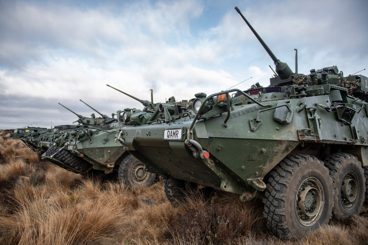 NZLAV of Queen Alexandra Mounted Rifles foto NZ Army