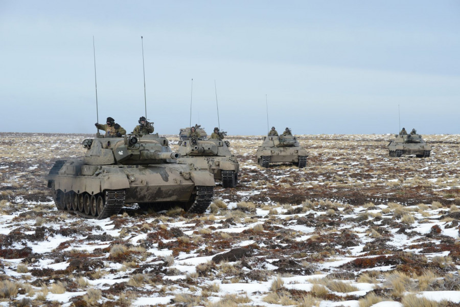 Tanques Leopard 1V foto Ejército de Chile