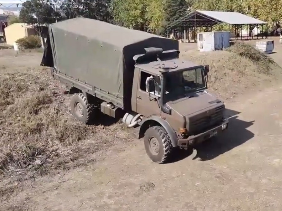 Unimog capacitación conductores foto Ejército de Chile