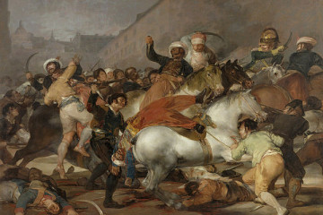 Carga de los mamelucos, Goya