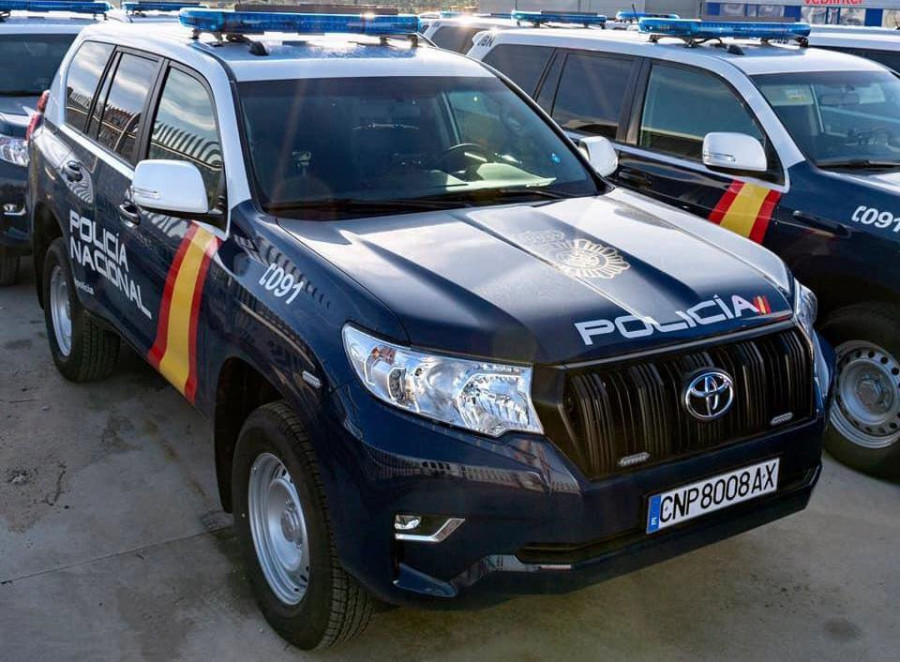 Policia nacional vehiculo