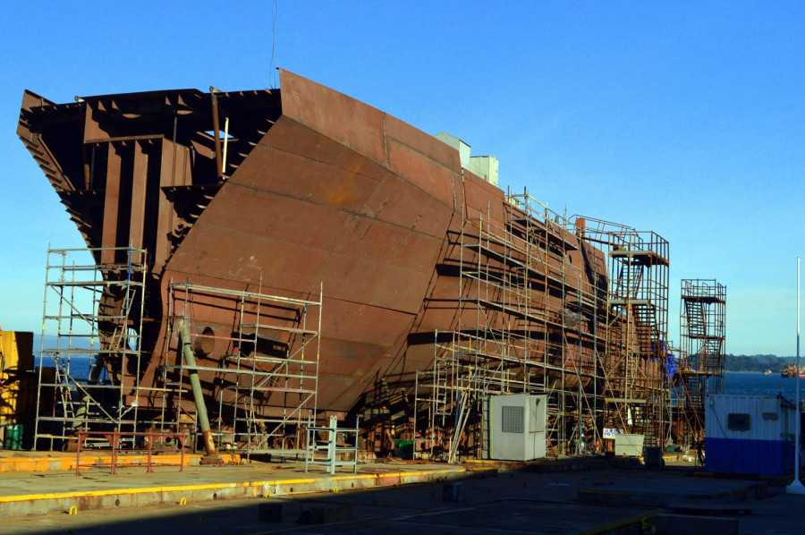 Construccion OPV 83 Marinero Fuentealba foto Armada de Chile