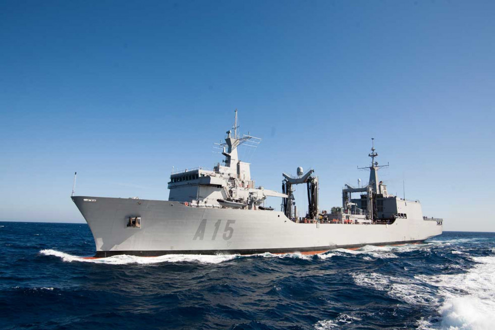 El buque Cantabria se incorpora a las fuerzas de la OTAN en el Mediterráneo