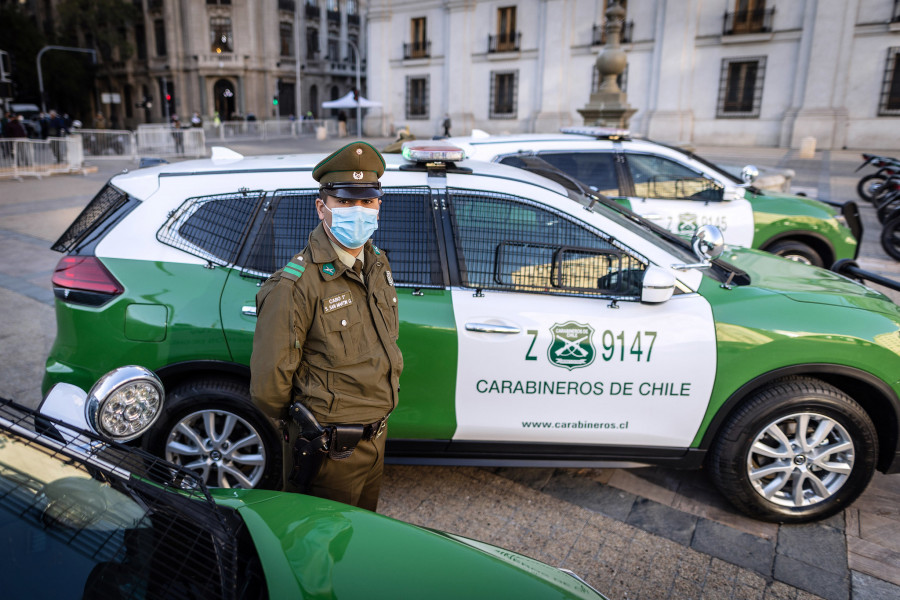 SUV Nissan de Carabineros de Chile foto Ministerio del Interior y Seguridad Pública