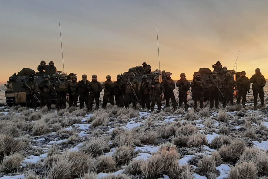 Ejercicio Batallu00f3n de Infanteru00eda El Roble foto Eju00e9rcito de Chile