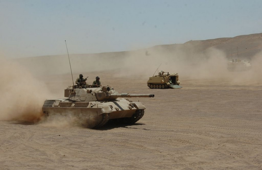Tanque Leopard 1V Foto Ejército de Chile