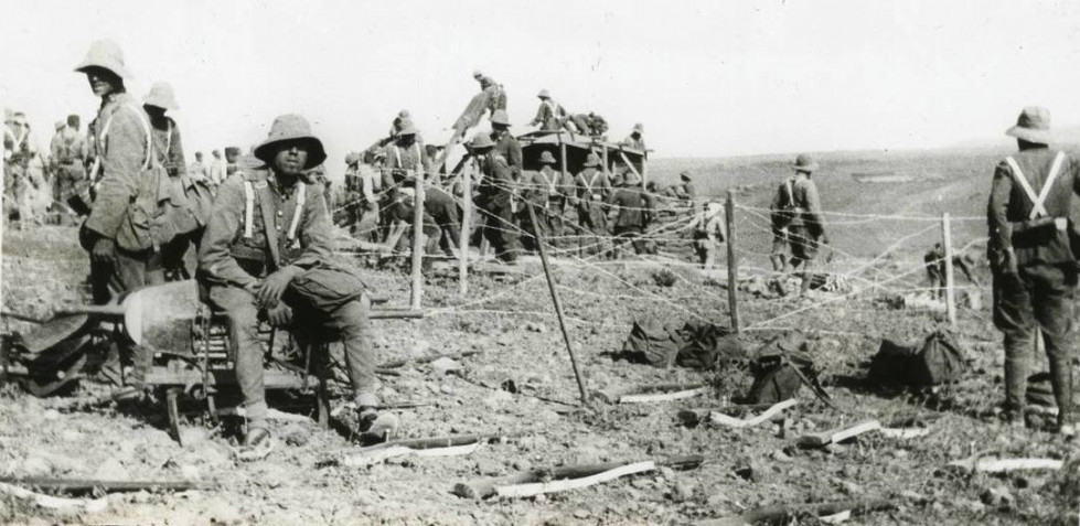 Soldados españoles en el Rif.
