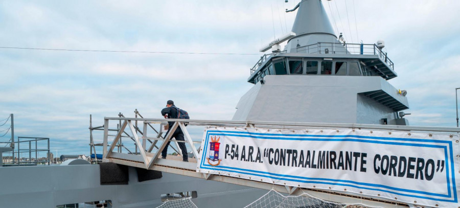 El último patrullero adquirido por Argentina a Naval Group zarpa rumbo a  Mar del Plata