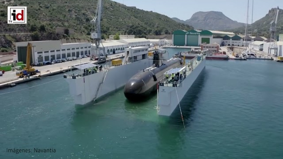 El submarino S-81 iniciará las pruebas de mar el 27 de mayo