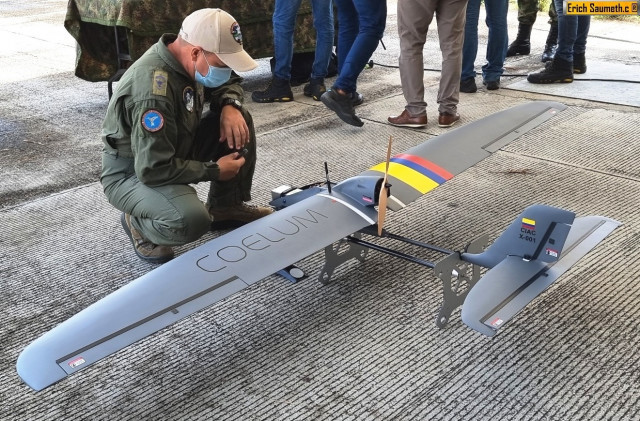 Colombia concluye la etapa final de pruebas al UAV Coelum