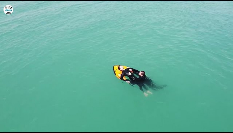 USV Nàutic, el dron salvavidas para rescates acuáticos