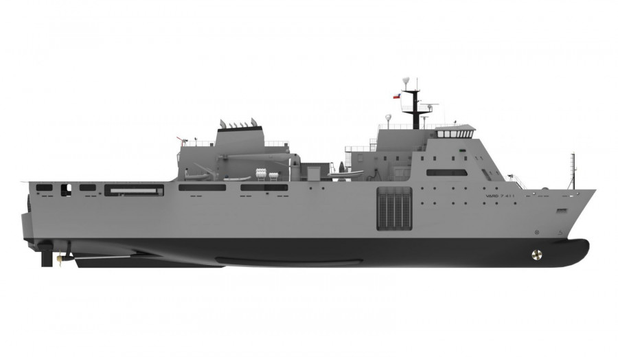 Diseño buque multiporpósito proyecto Escotillón IV Armada de Chile imagen Vard Marine 002