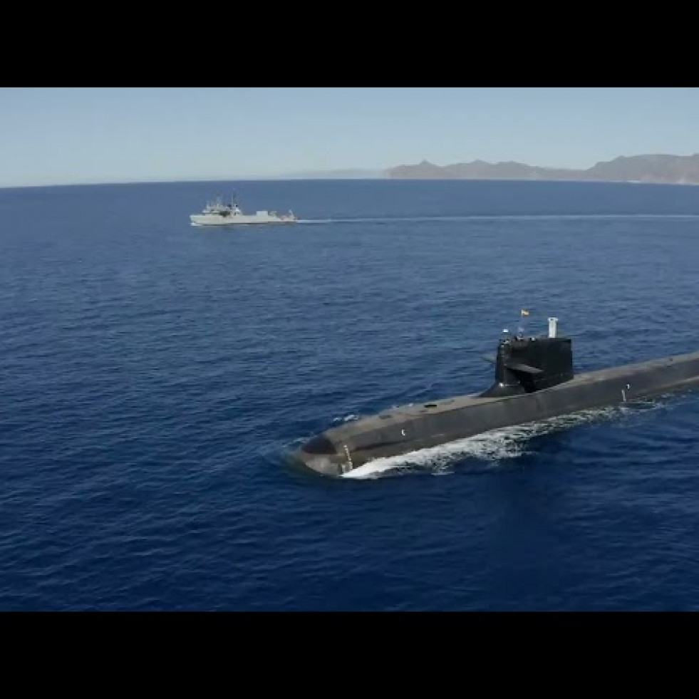 Vídeo de Navantia: El submarino S-81 navega por primera vez en el mar