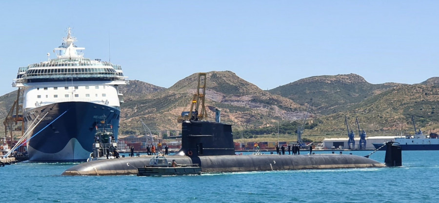 Submarino s81 primera salida al mar