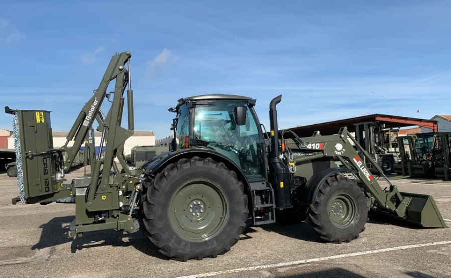 Tractor ejercito de tierra