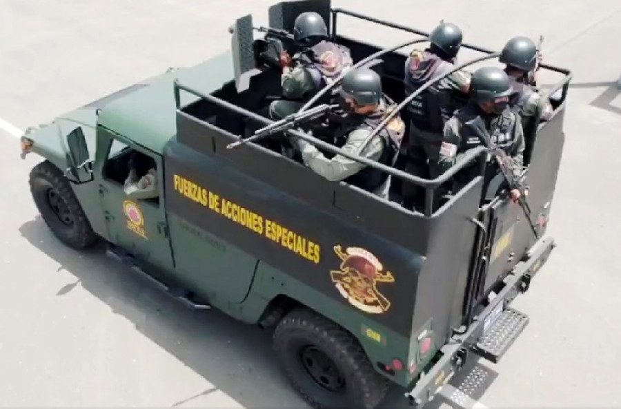 Venezuela GuardiaNacional Hummve GNV