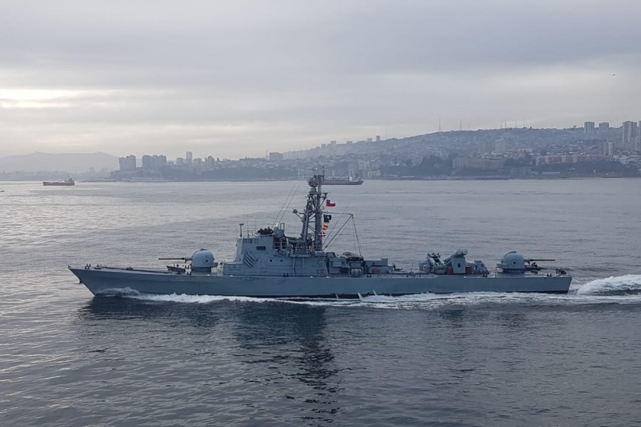 Lancha misilera Angamos Foto Armada de Chile