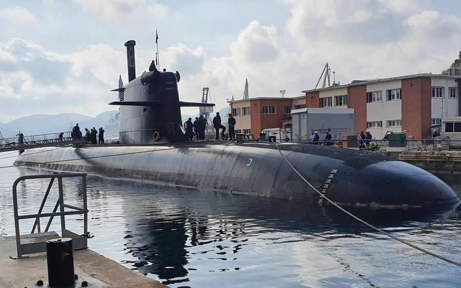 Navantia inicia la segunda varada del submarino S-81 Isaac Peral