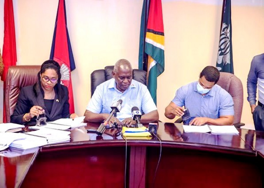 Guyana MinInterior Contratos DPI
