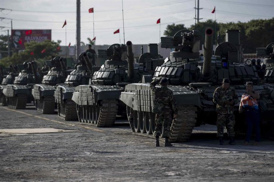 Nicaragua ha autorizado la entrada de una fuerza militar multinacional pero sobre todo de Rusia