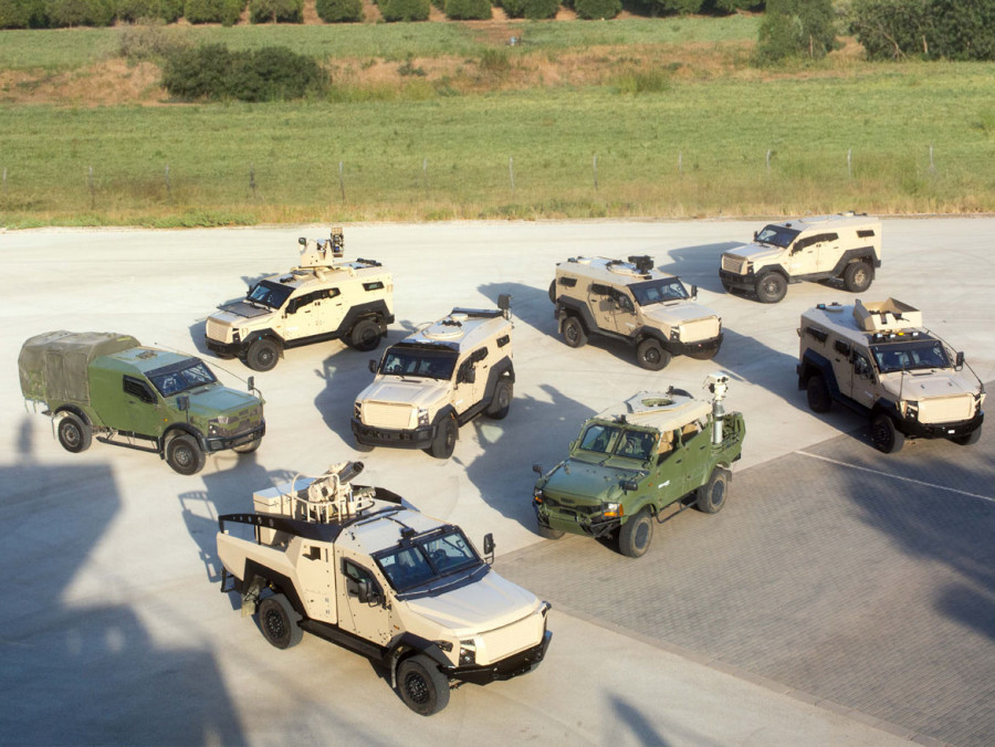 SandCat 4x4 light armored vehicle varients 2