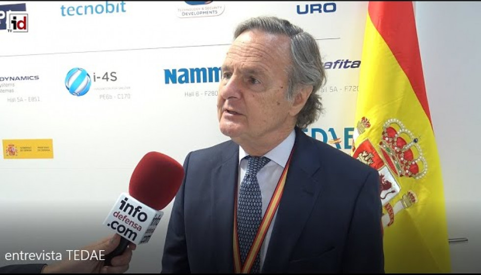 El presidente de TEDAE comenta la situación de la industria española en Eurosatory 2022