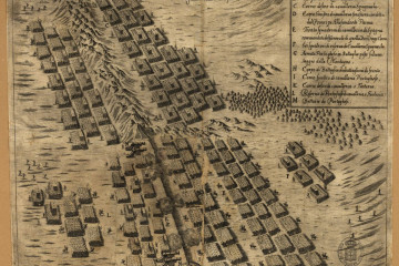 Batalha de Montes Claros   gravura
