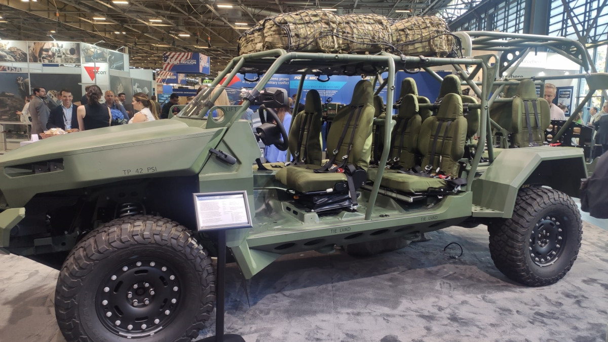 Vehiculo ISV de gm defense