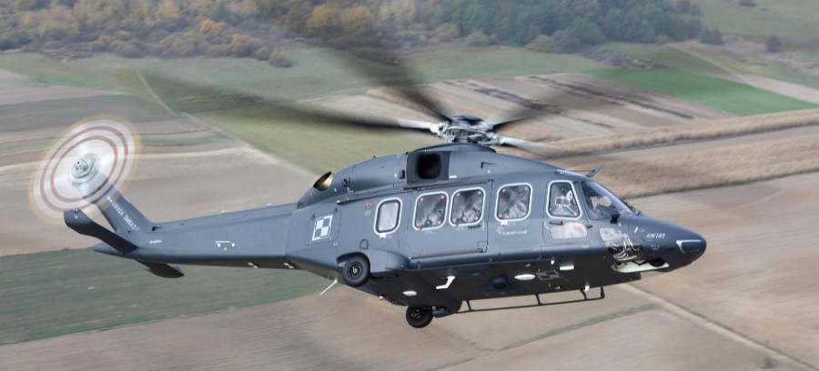 Polonia prepara la compra de 32 helicópteros AW149 de Leonardo