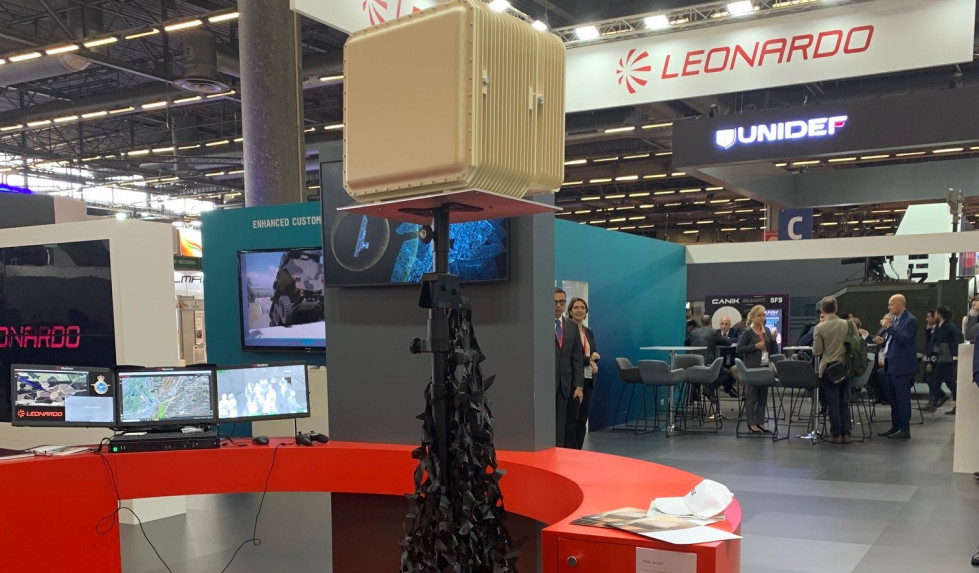 Leonardo nuevo radar en eurosatory