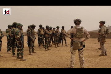 Los regulares de Ceuta y el Ezapac instruyen a efectivos del Ejército senegalés