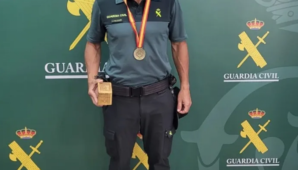 Un guardia civil de Melilla gana el III Campeonato Nacional Militar de Carrera de Montaña