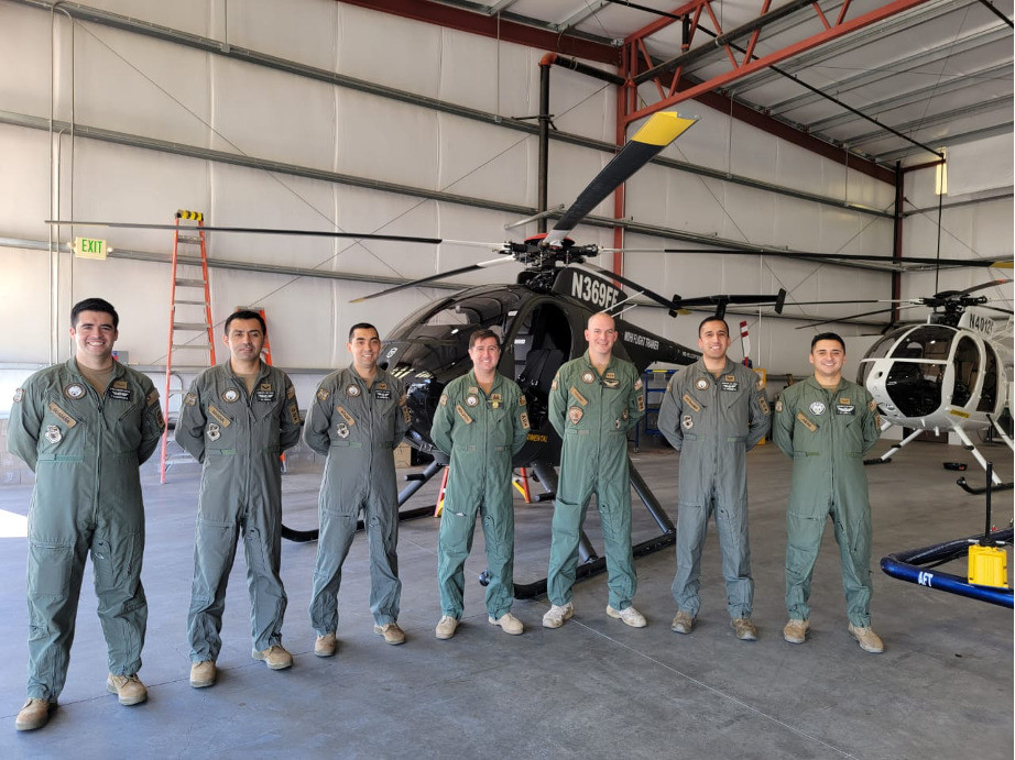 Capacitaciu00f3n helicu00f3ptero MD530F en Estados Unidos Foto Eju00e9rcito de Chile 004