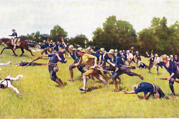 Charge of the Rough Riders at San Juan Hill