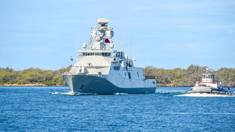 Mexican Navy frigate ARM Benito Juarez Foto Mass Communication Specialist Seaman Leon Vonguyen US Navy