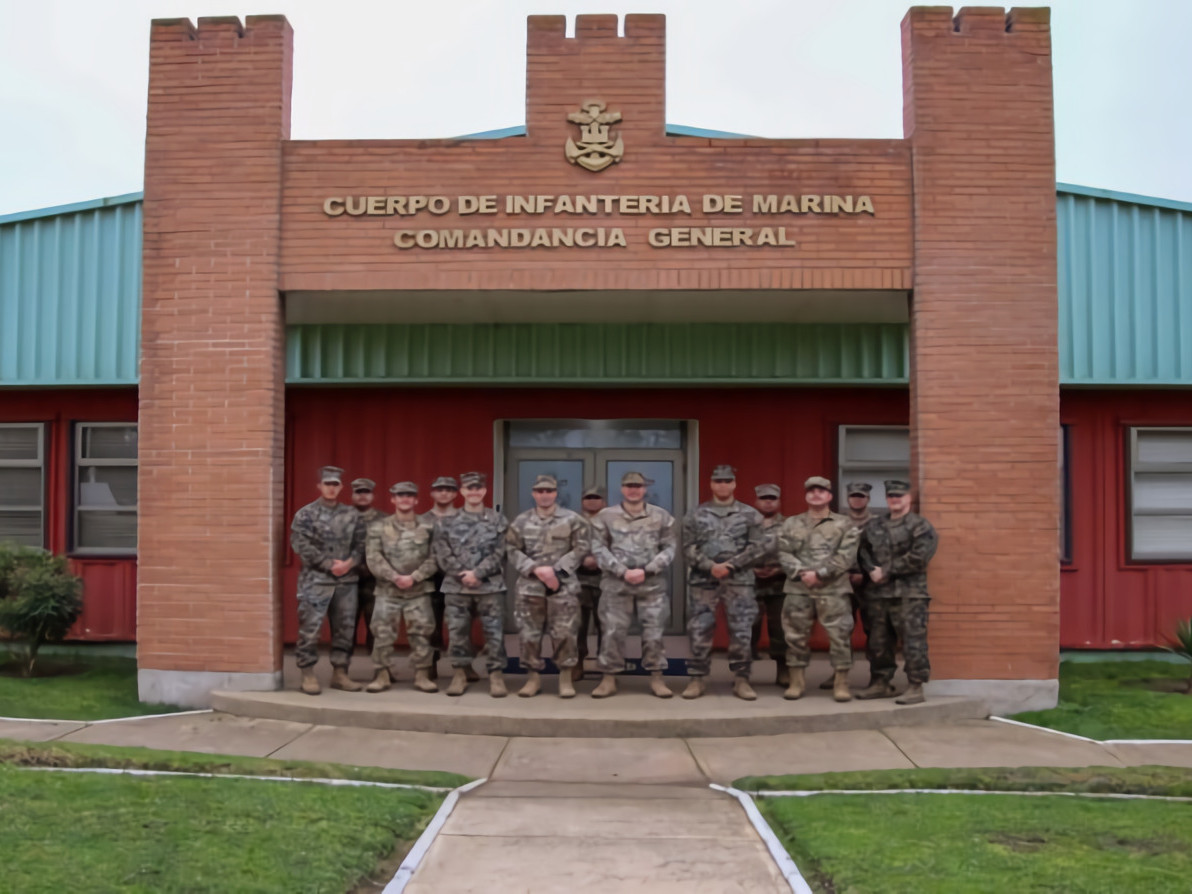 Visita de Marines a Fuerte Aguayo de la Infanteru00eda de Marina de Chile Foto Marforsouth 002