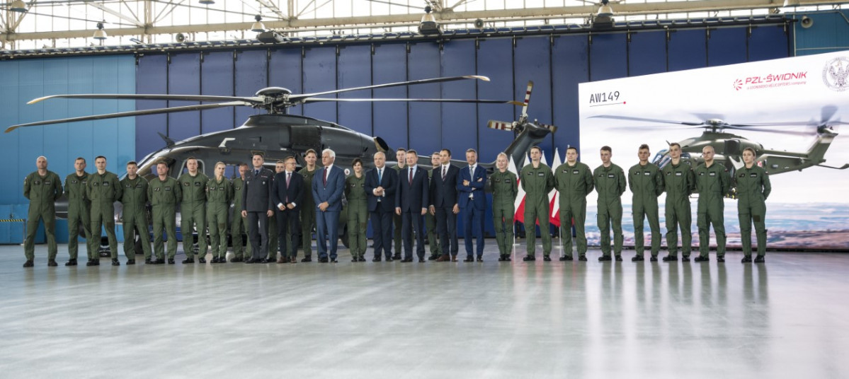 Acuerdo sobre helicu00f3pteros AW169 en Polonia. Imagen Leonardo