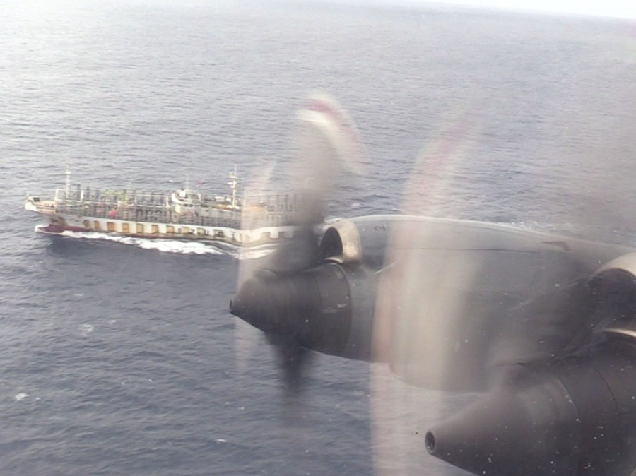 P3 flota pesquera china Imagen Armada de Chile