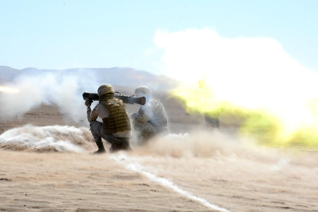 Pru00e1ctica de tiro Carl Gustaf en Arica Foto Eju00e9rcito de Chile 002