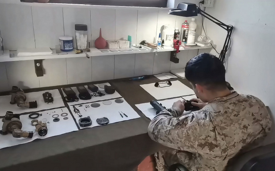 Sala de instrumentos ópticos y optrónicos Regimiento Chacabuco Imagen Ejército de Chile  001