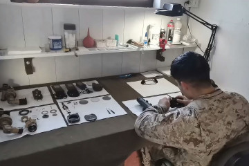 Sala de instrumentos ópticos y optrónicos Regimiento Chacabuco Imagen Ejército de Chile  001