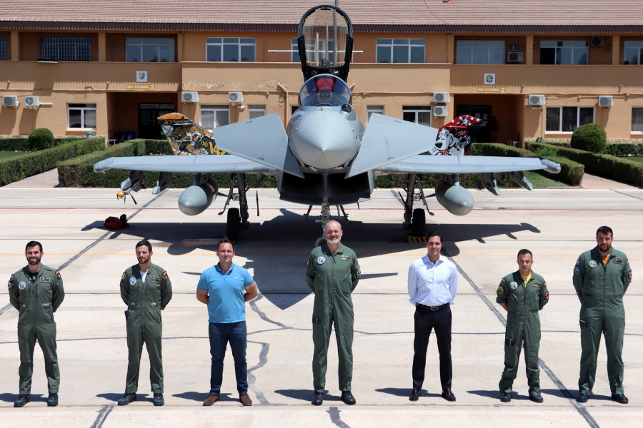Pilotos 1.000 horas eurofighter