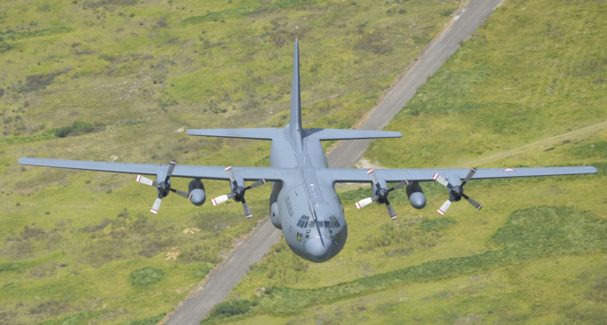 C 130 MK III Hercules de la Fuerza Au00e9rea Mexicana Foto Sedena